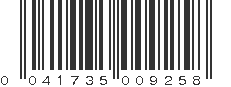 UPC 041735009258