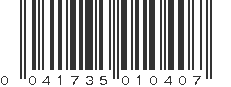 UPC 041735010407