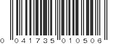 UPC 041735010506