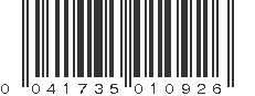 UPC 041735010926