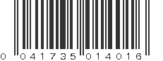 UPC 041735014016