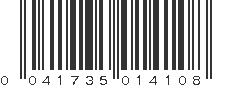 UPC 041735014108