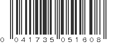 UPC 041735051608