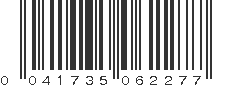 UPC 041735062277