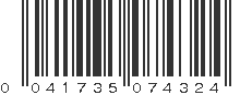 UPC 041735074324