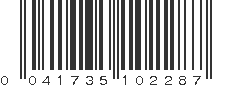 UPC 041735102287