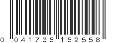 UPC 041735152558