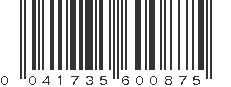 UPC 041735600875