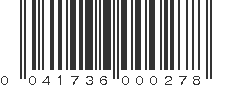 UPC 041736000278