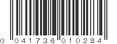 UPC 041736010284