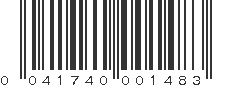 UPC 041740001483