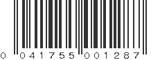 UPC 041755001287