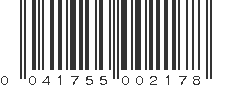 UPC 041755002178