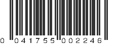 UPC 041755002246