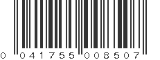 UPC 041755008507