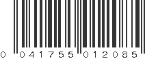 UPC 041755012085