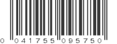 UPC 041755095750