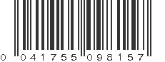 UPC 041755098157