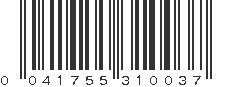 UPC 041755310037