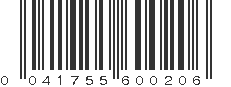 UPC 041755600206