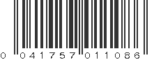 UPC 041757011086