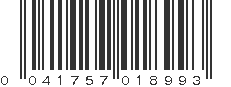 UPC 041757018993