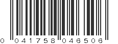 UPC 041758046506