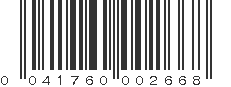 UPC 041760002668