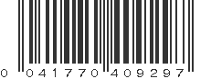 UPC 041770409297