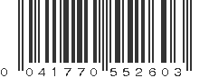 UPC 041770552603