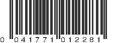 UPC 041771012281