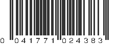 UPC 041771024383