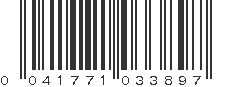 UPC 041771033897