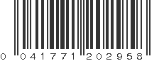 UPC 041771202958