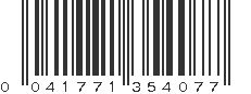 UPC 041771354077