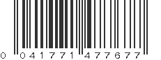 UPC 041771477677