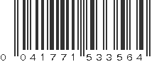 UPC 041771533564