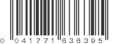 UPC 041771636395