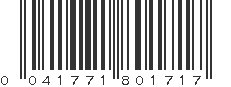 UPC 041771801717