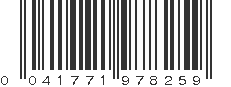 UPC 041771978259