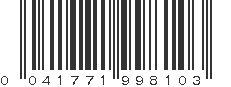 UPC 041771998103