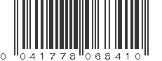 UPC 041778068410