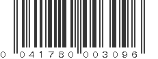 UPC 041780003096