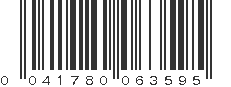 UPC 041780063595