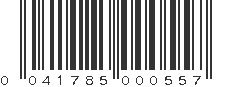 UPC 041785000557