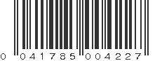 UPC 041785004227