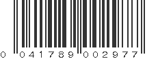 UPC 041789002977