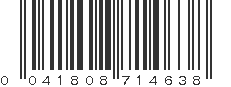 UPC 041808714638