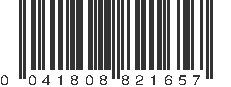 UPC 041808821657