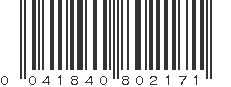 UPC 041840802171